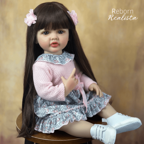 Boneca Reborn Realista Mila - Imagem 3