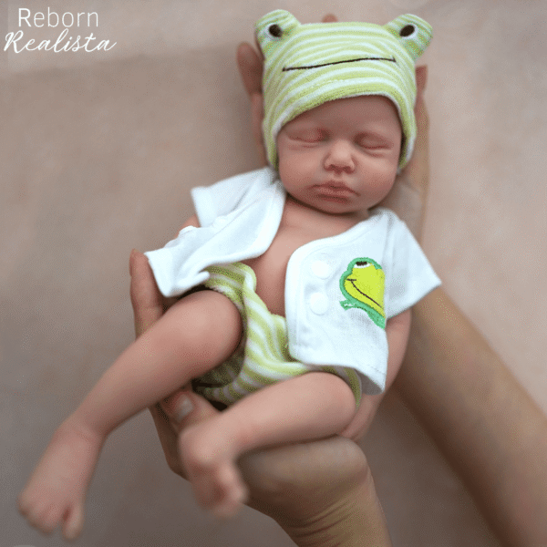 Boneco Reborn Realista Leo (Silicone Sólido) - Imagem 6