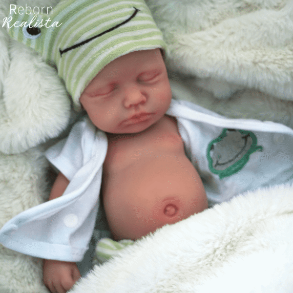 Boneco Reborn Realista Leo (Silicone Sólido) - Imagem 7