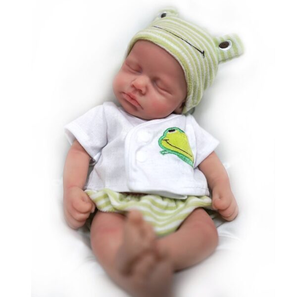 Boneco Reborn Realista Leo (Silicone Sólido) - Imagem 9