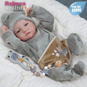 Boneco Reborn Realista Rayan